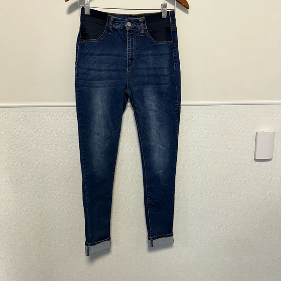 Women's S.O.N.G. Maternity Jeans Size Small Blue - Picture 1 of 11